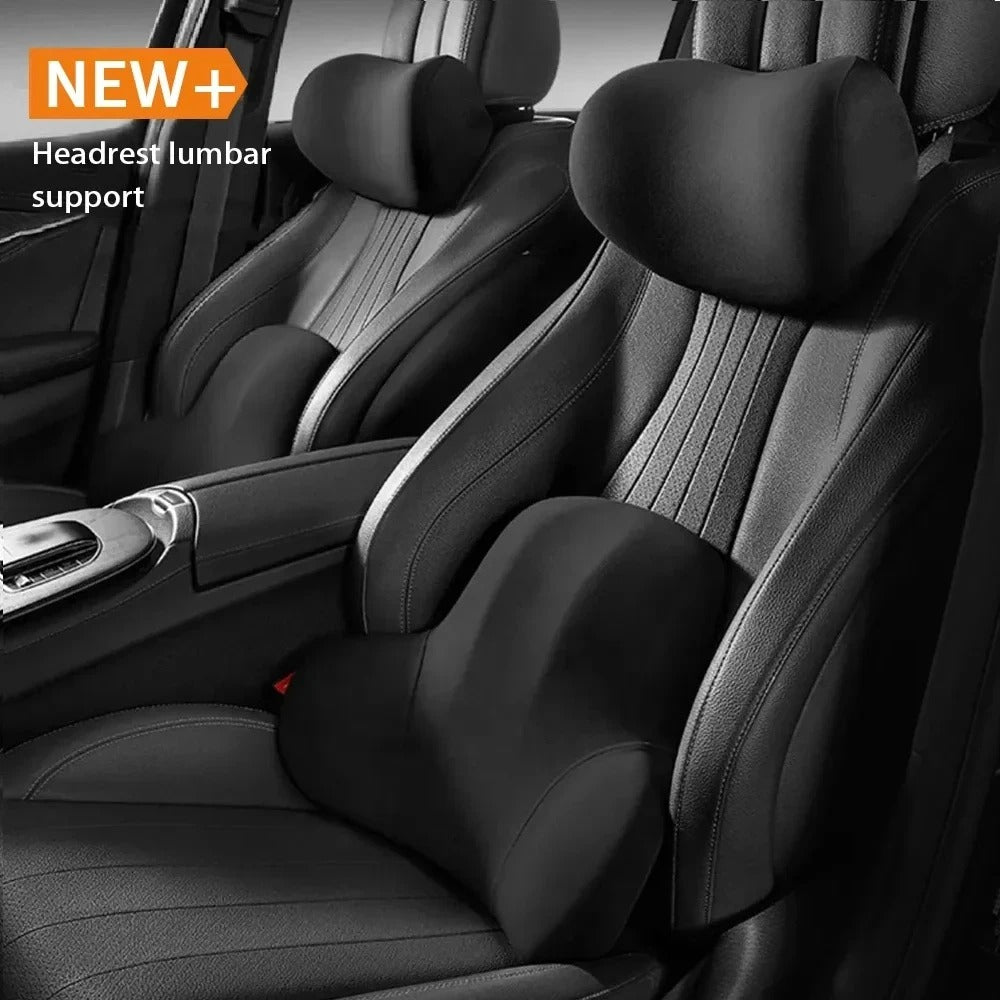 Car Neck Support Pillow – Ergonomic Headrest Cushion for Driving Comfort & Posture Support
