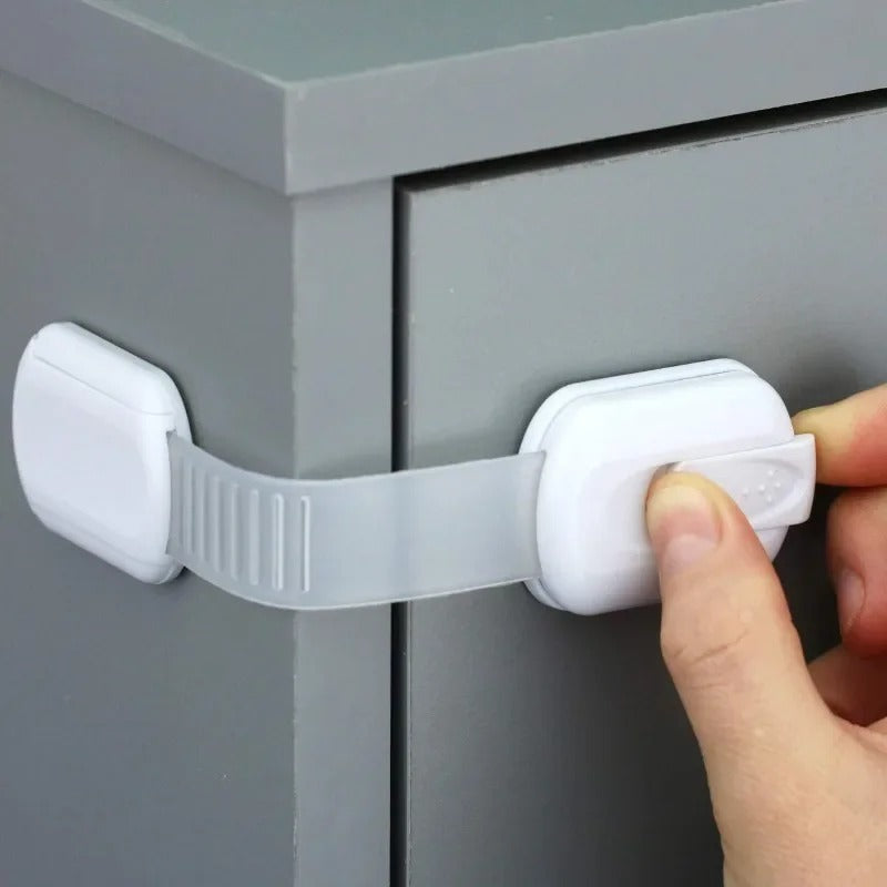 Baby Safety Cabinet Lock – Child Proof Latch for Cabinets, Drawers & Home Safety