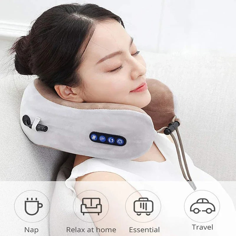 Neck Massager Pillow – Electric Cushion for Daily Neck Relaxation & Comfort