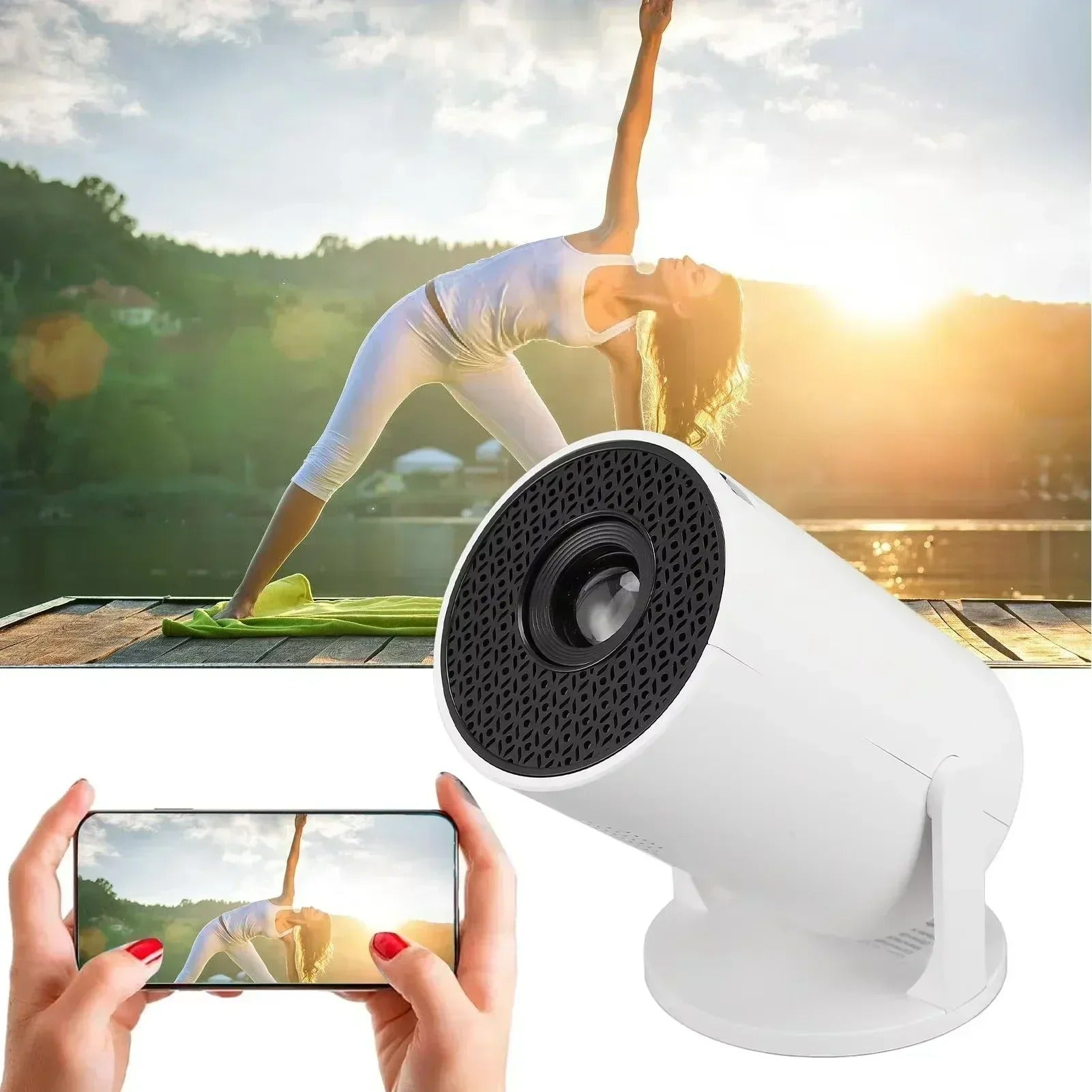 Portable Mini Projector – Full HD Home Cinema Projector for Movies, Gaming & Entertainment