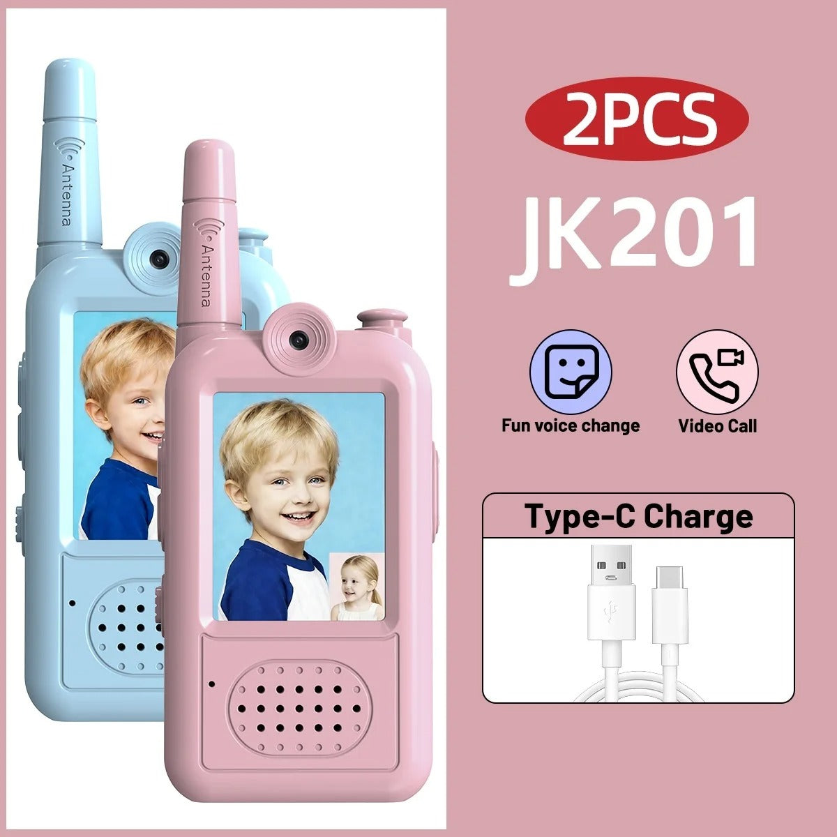 Kids Video Calling Walkie-Talkie