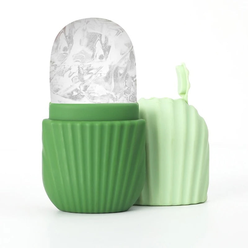 Ice Roller for Face – Cooling Facial Massager for Puffiness, Glow & Skin Refresh