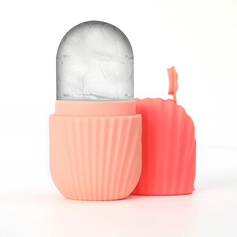 Ice Roller for Face – Cooling Facial Massager for Puffiness, Glow & Skin Refresh