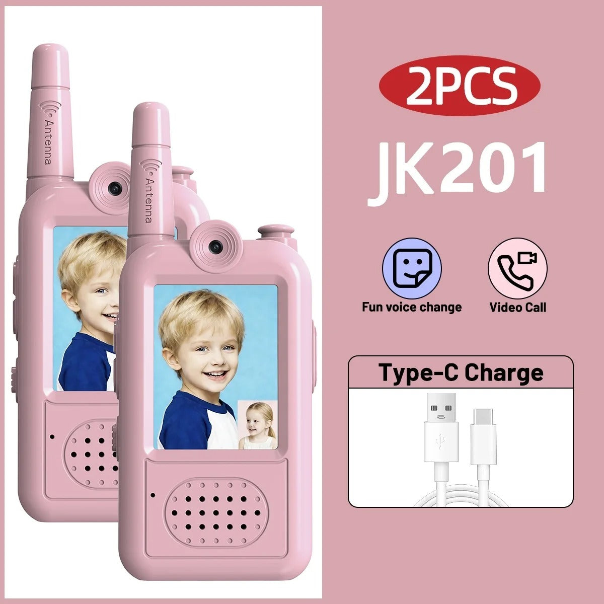 Kids Video Calling Walkie-Talkie